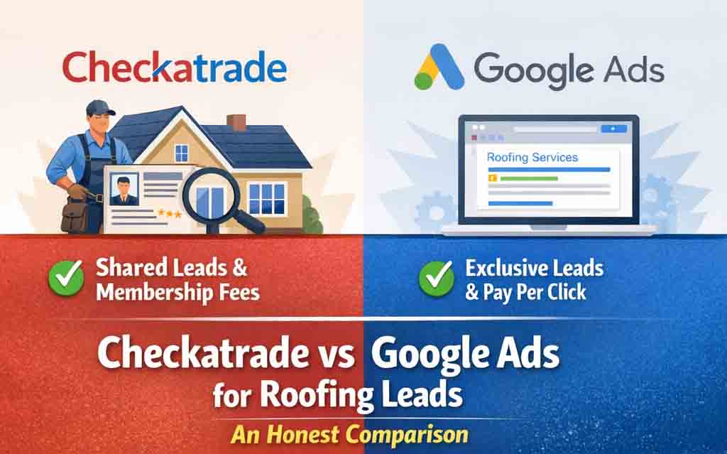 Checkatrade vs Google Ads for Roofing Leads